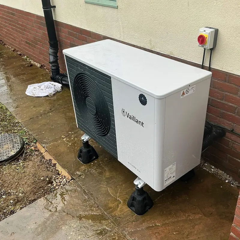 Vaillant heat pump installed by Vector Heat